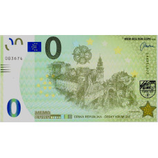 0 Euro biljet Česká Republika Český Krumlov 0 Euro biljet Česká Republika Český Krumlov